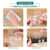 Zaho™ Self-Adhesive Hook System
