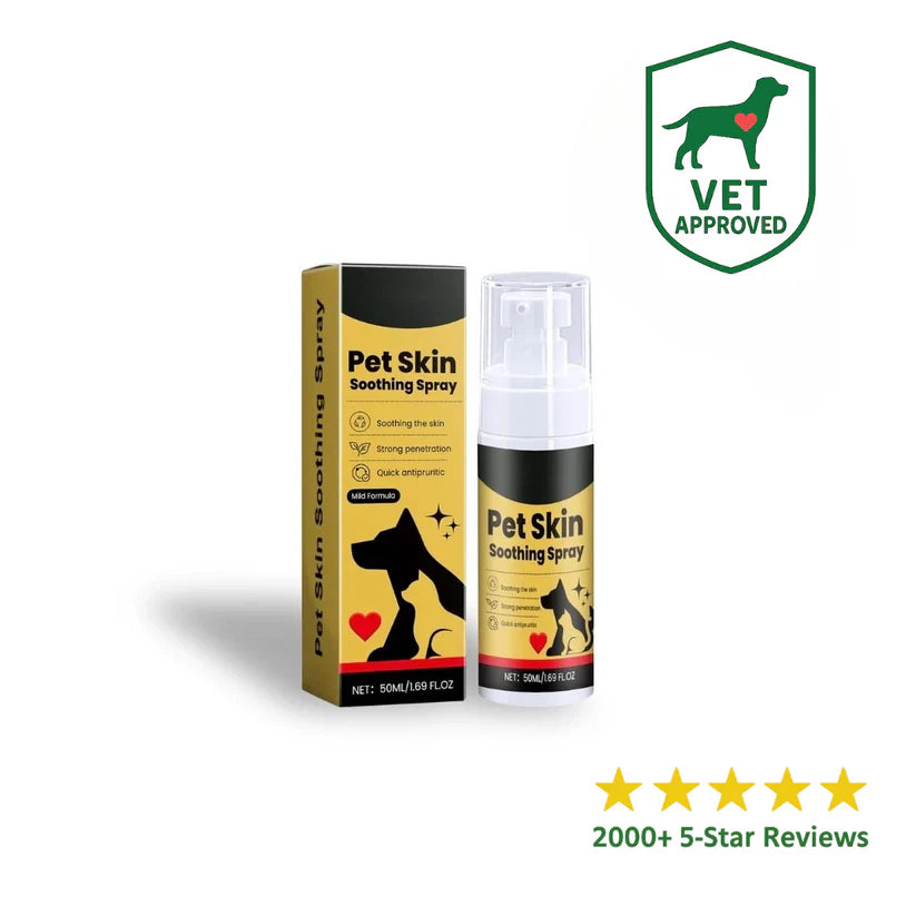 Vet-backed Skin Relief Spray
