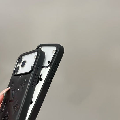 Luxe Monogram Ontwerpers Leren Hoesje Voor iPhone 17/16/15/14