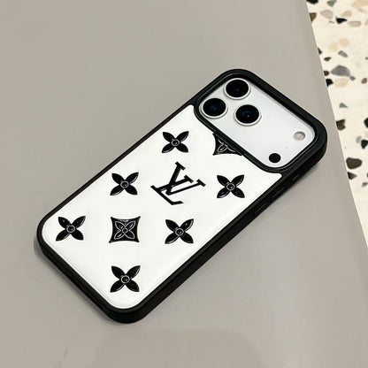 Luxe Monogram Ontwerpers Leren Hoesje Voor iPhone 17/16/15/14