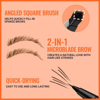 4D Brow Pen – For Natural, All-Day Eyebrow & Eyeliner Perfection!