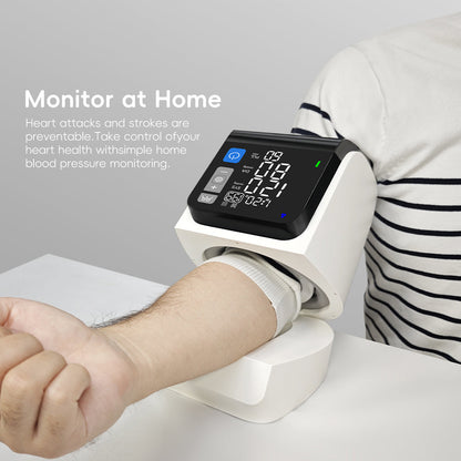 Monitor your heart health easily at home with one-touch accuracy and comfort.