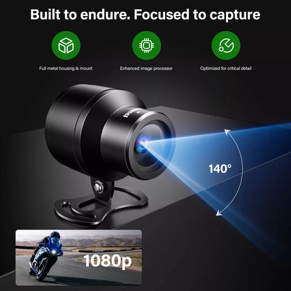 Motorcycle Wireless Touch Screen 5-inch - CarPlay & Android Auto