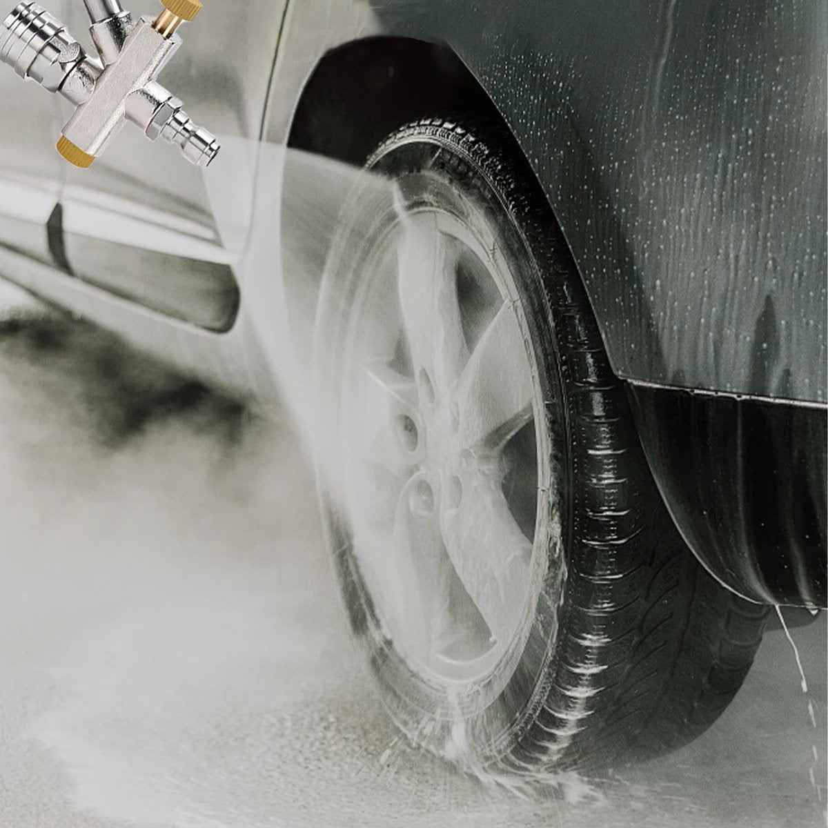 2-in-1 High-Pressure Car Washer Nozzle Accessories