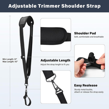 Ergonomic String Trimmer Handle Extension for Better Grip & Control