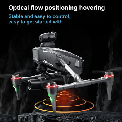 زاهو™ طائرة بدون طيار بكاميرا 8K للكبار، طائرة رباعية التحكم v196 مع العودة التلقائية وتتبع المستخدم