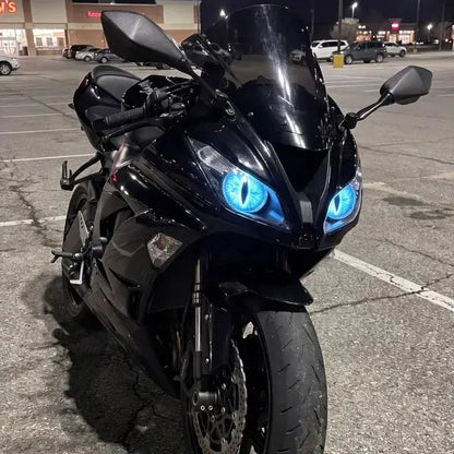 Dynamic LED Devil Eye Car Lights
