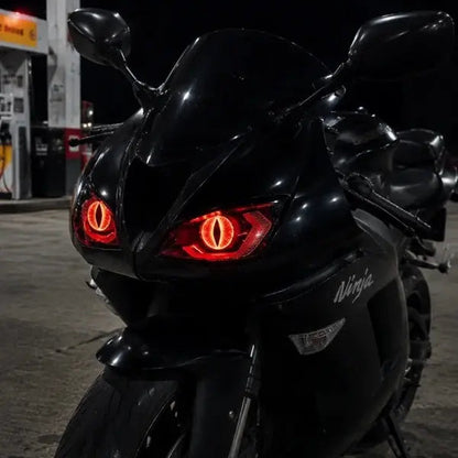 Dynamic LED Devil Eye Car Lights