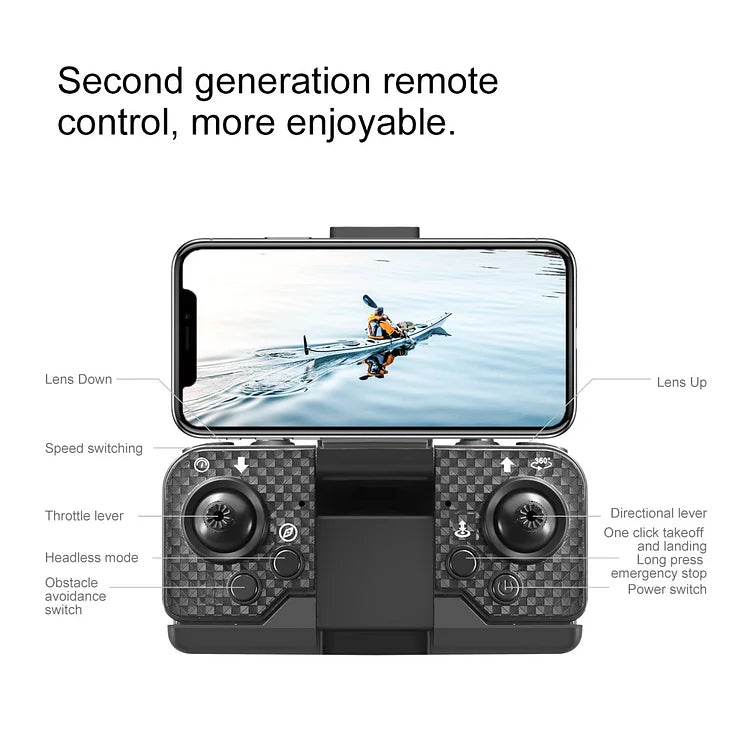 Zaho™  Drone with 8K camera for adults, v196 rc quadcopter with auto return, follow me