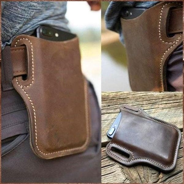 Universal Leather Case Waist - Suitable for all phones