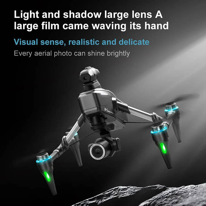 Zaho™  Drone with 8K camera for adults, v196 rc quadcopter with auto return, follow me