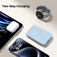 Super Fast Wireless Magnetic Power Bank (10000 mAh)