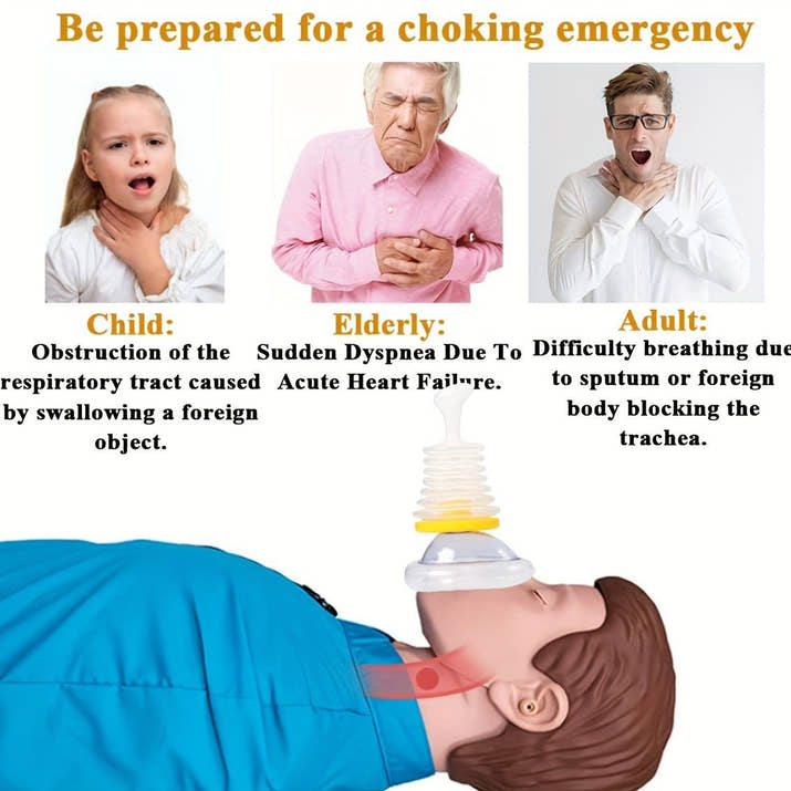 Professional Choking Emergency Device for Adult and Children