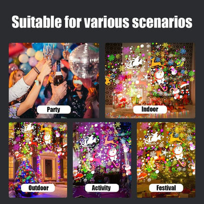 Proyector Navideño Zaho™ Maravilla Invernal