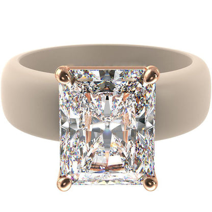 🔥Koop 1, krijg 1 gratis🔥 LOVILDS siliconen ring – smaragd geslepen CZ | Octrooi in aanvraag ontwerp