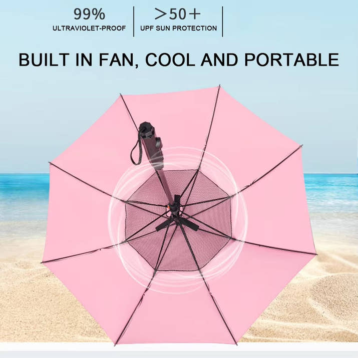 CoolBreeze – The Ultimate Portable Misting Umbrella