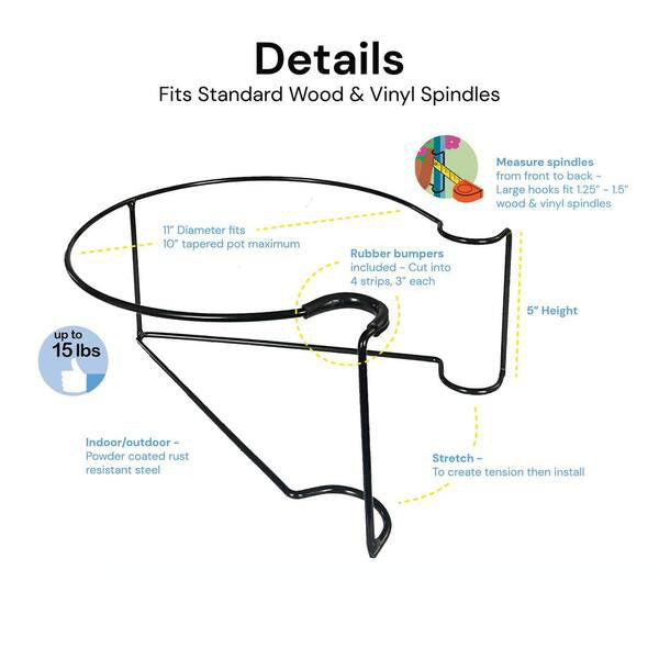 🌿Adjustable Non-slip Hanging Flowerpot Shelf🌿