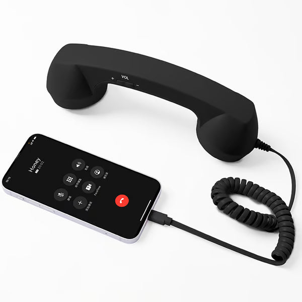 🎄Christmas Sale📞Retro Phone Handset - For iphone Type C & Android Type C