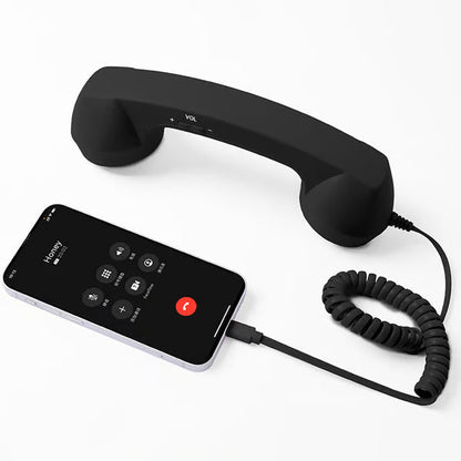 🎄Christmas Sale📞Retro Phone Handset - For iphone Type C & Android Type C