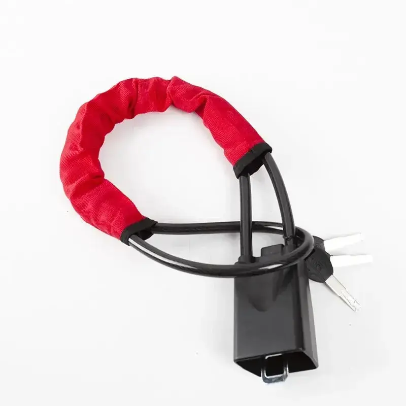 Stalen kabel stuurwielslot