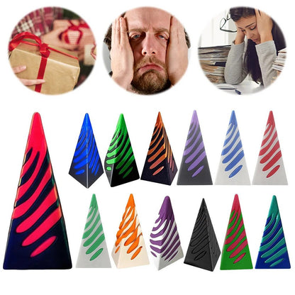 3D Printed Spiral Cone Pyramid Toy