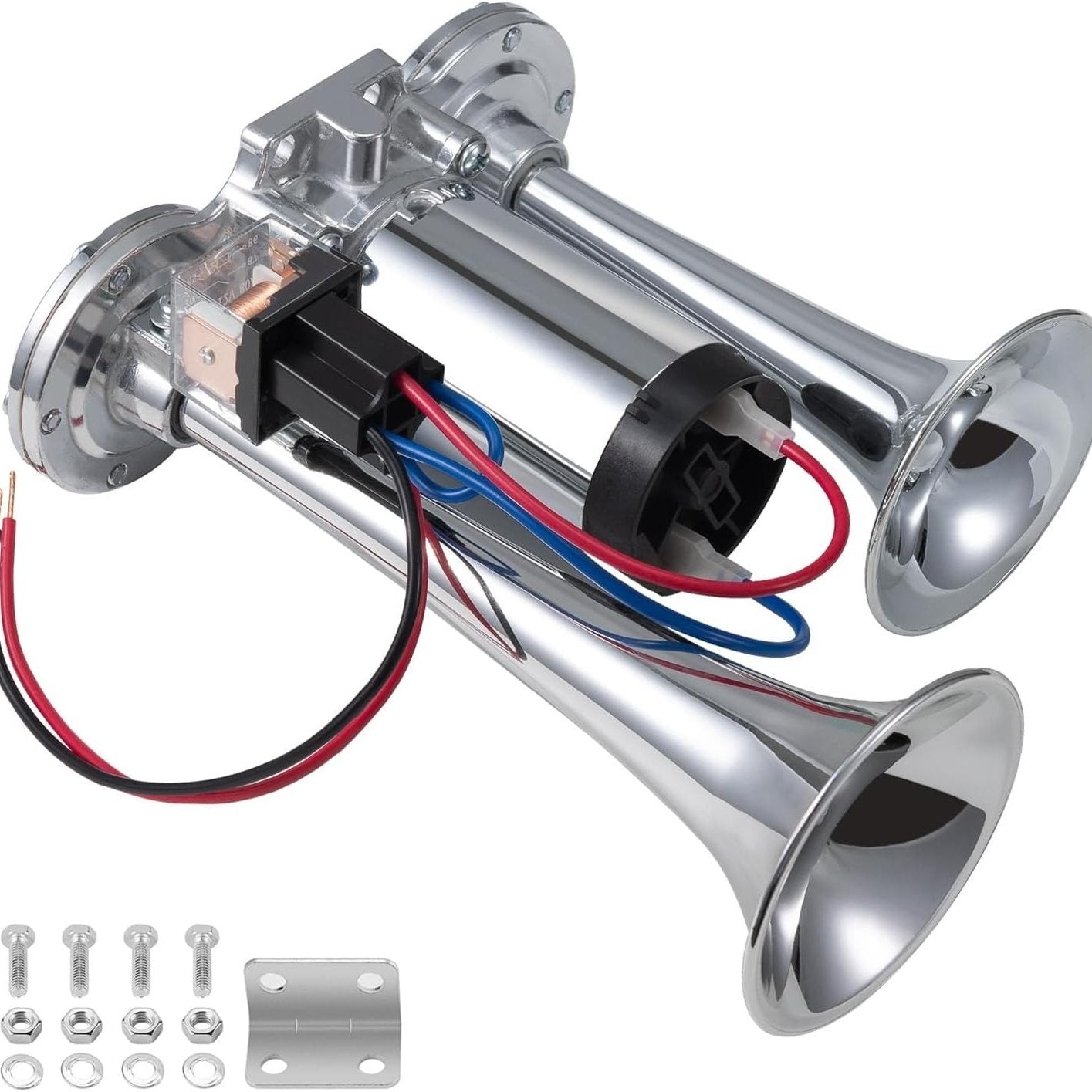 2026 Upgraded 12V Dual Air Horn Kit