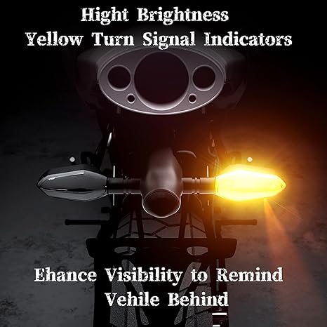 LED Turn Signal Lights Projector for Motorcycle