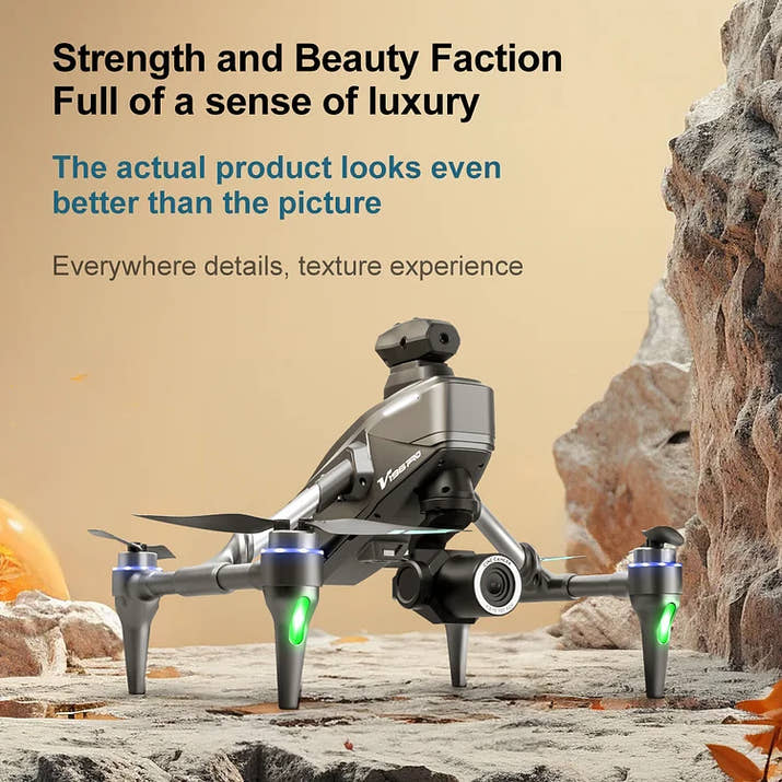 Zaho™  Drone with 8K camera for adults, v196 rc quadcopter with auto return, follow me