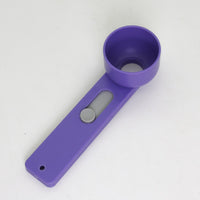Practical and compact coffee scoop funnel with sliding measuring function