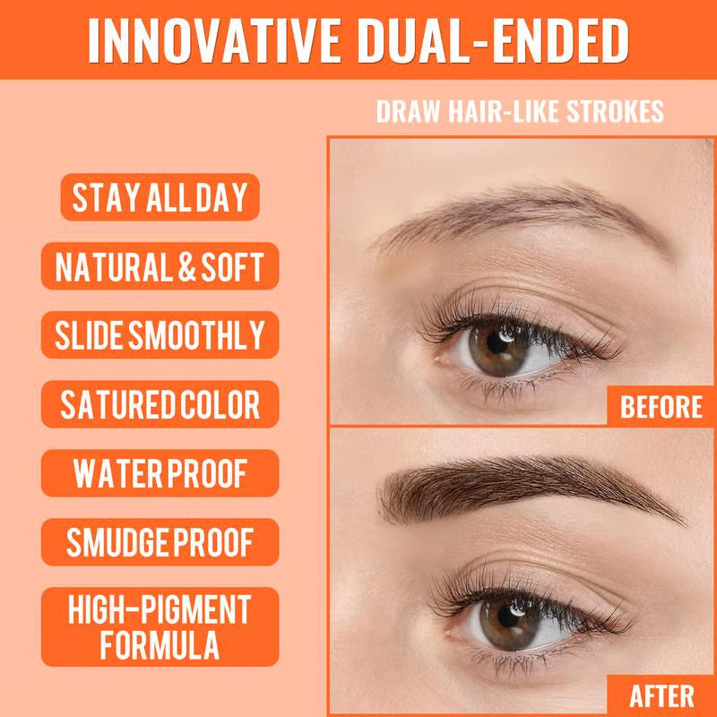 4D Brow Pen – For Natural, All-Day Eyebrow & Eyeliner Perfection!