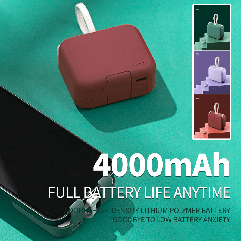 Mini Power Bank and Phone Holder