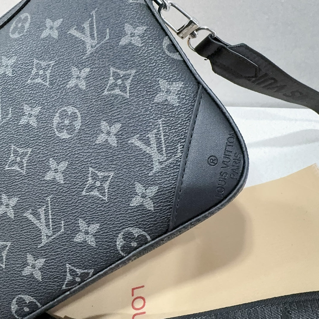 Classic Monogram Trio Messenger Bag - A Fashion Must-Have