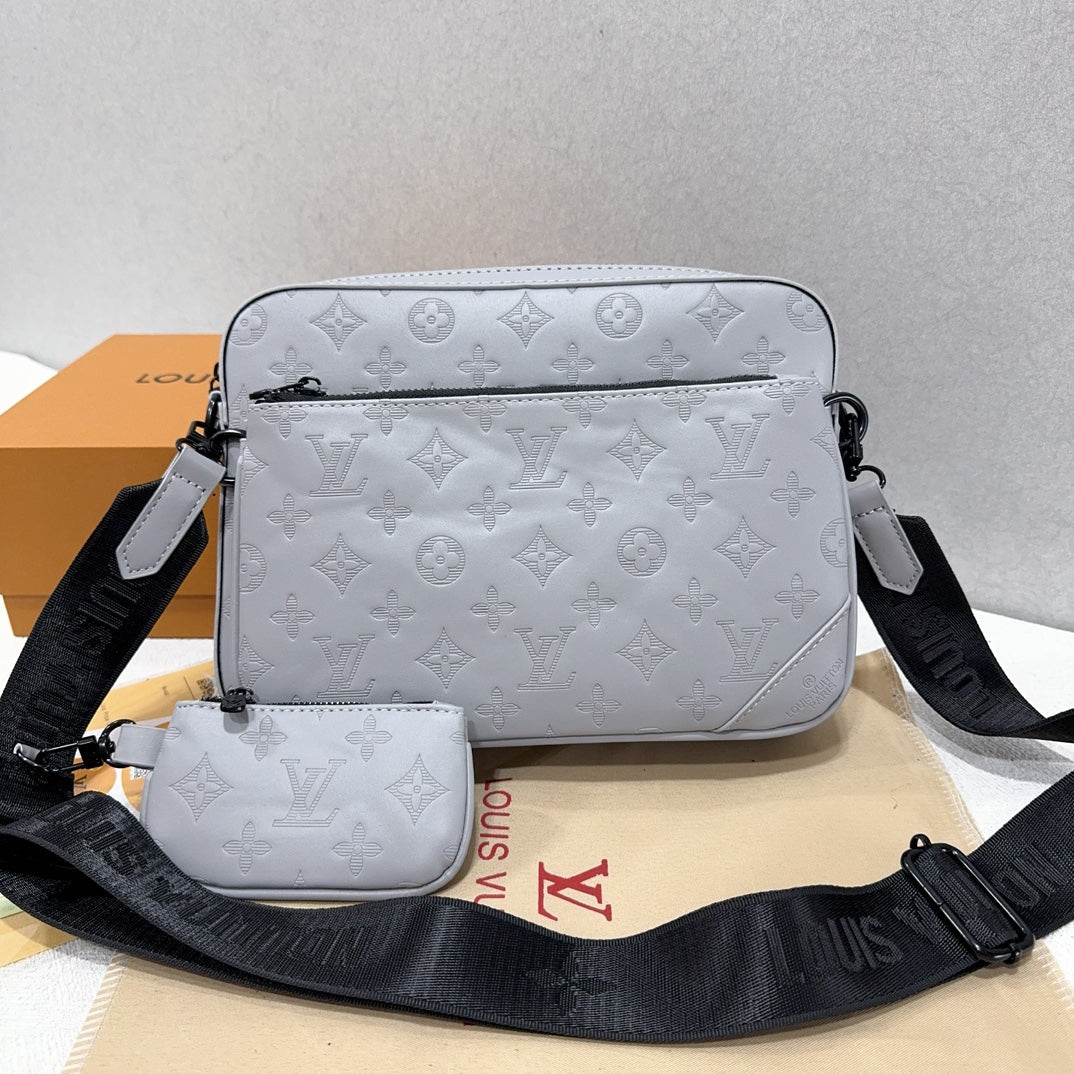 Classic Monogram Trio Messenger Bag - A Fashion Must-Have
