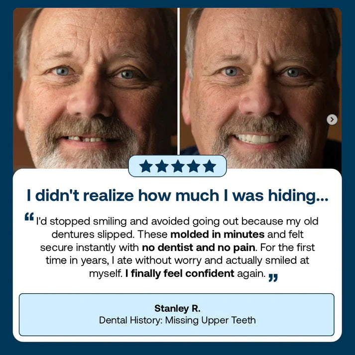 Termina hoy: ¡70% de descuento! ⏰ Dentadura completa médica Zaho™ con fuerte succión 🦷 Obtenga la certificación de la Asociación Dental Americana (ADA)