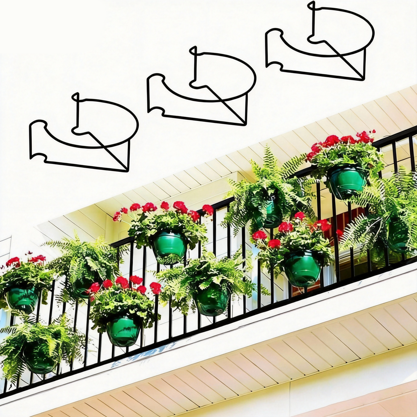 🌿Adjustable Non-slip Hanging Flowerpot Shelf🌿