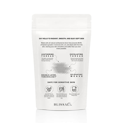 Blissal Exfoliating Antibacterial Shower Towel