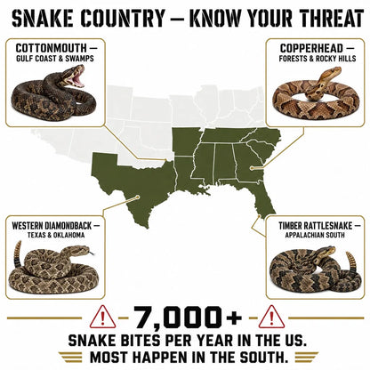 ZAHO™ Tactical Snake Gaiters