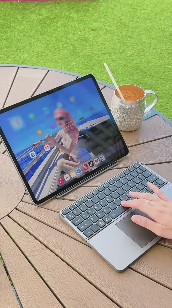 Touch Nova | Foldable Wireless Keyboard with Touchpad video
