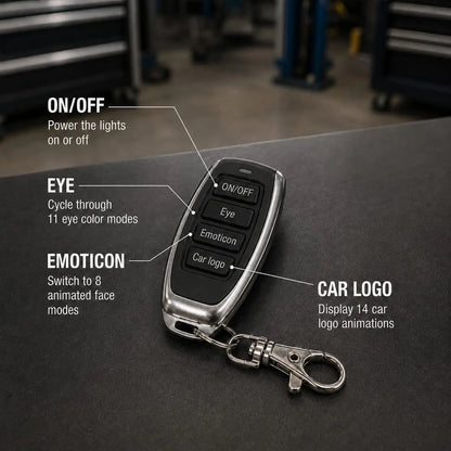 Dynamic LED Devil Eye Car Lights