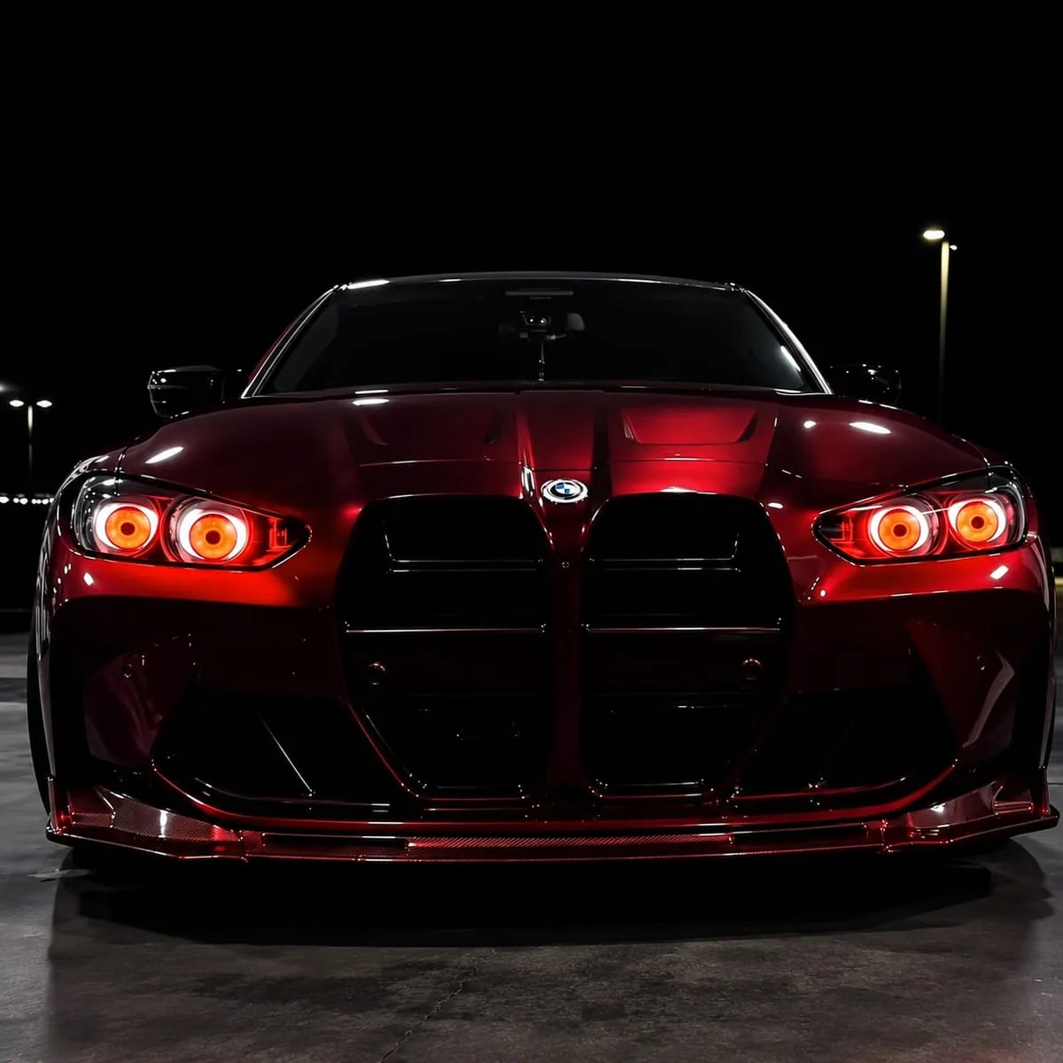 Dynamic LED Devil Eye Car Lights