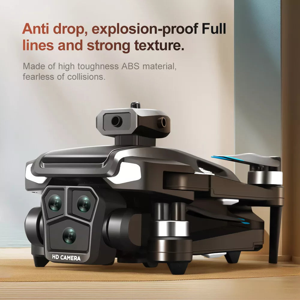 Zaho™ Drone WIFI FPV 4K Dual Camera Obstacle Avoidance 4.5" Screen