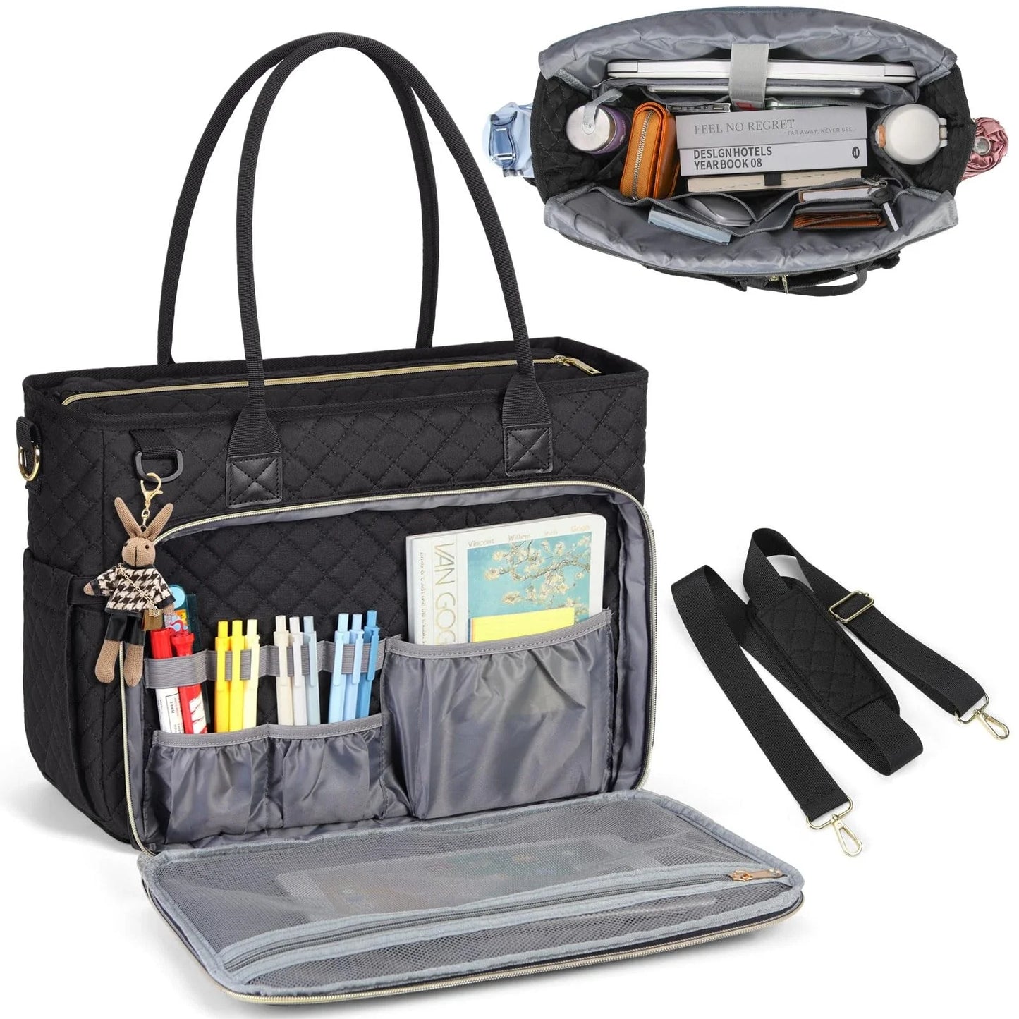 The Tote Bag That Fits Everything — Without Looking Bulky💼