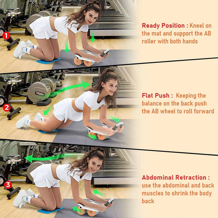 Abdominal Muscles Fitness Wheel