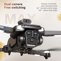 Zaho™ Drone WIFI FPV 4K Dual Camera Obstacle Avoidance 4.5" Screen