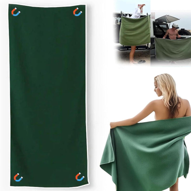 Beach & Bath Towel  with Magnetic Coner