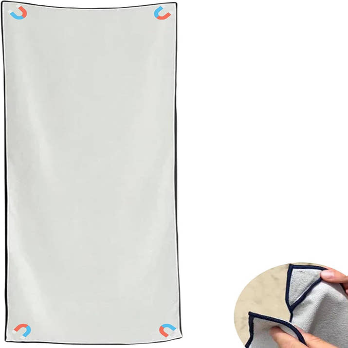 Beach & Bath Towel  with Magnetic Coner