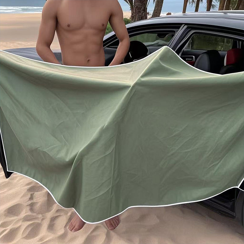 Beach & Bath Towel  with Magnetic Coner
