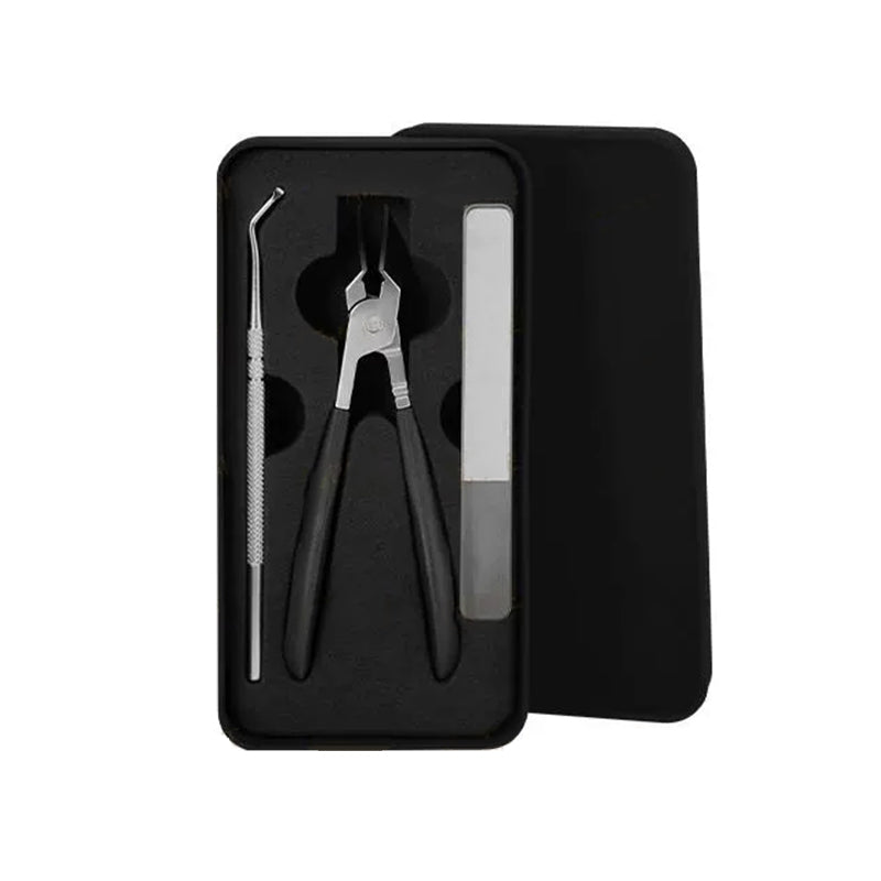 Anti-Splash 25° Slant Edge Nail Clipper 3-Piece Set