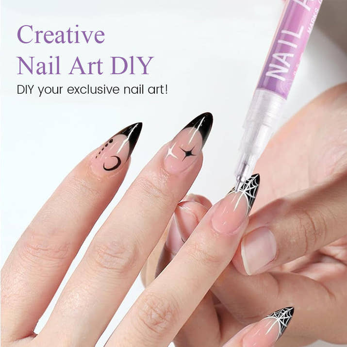 12 Colors Nail Art Pens Set