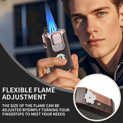 5-in-1 Refillable Cigar Torch Lighter with Cutter✨Buy 2, Free Shipping 🚚